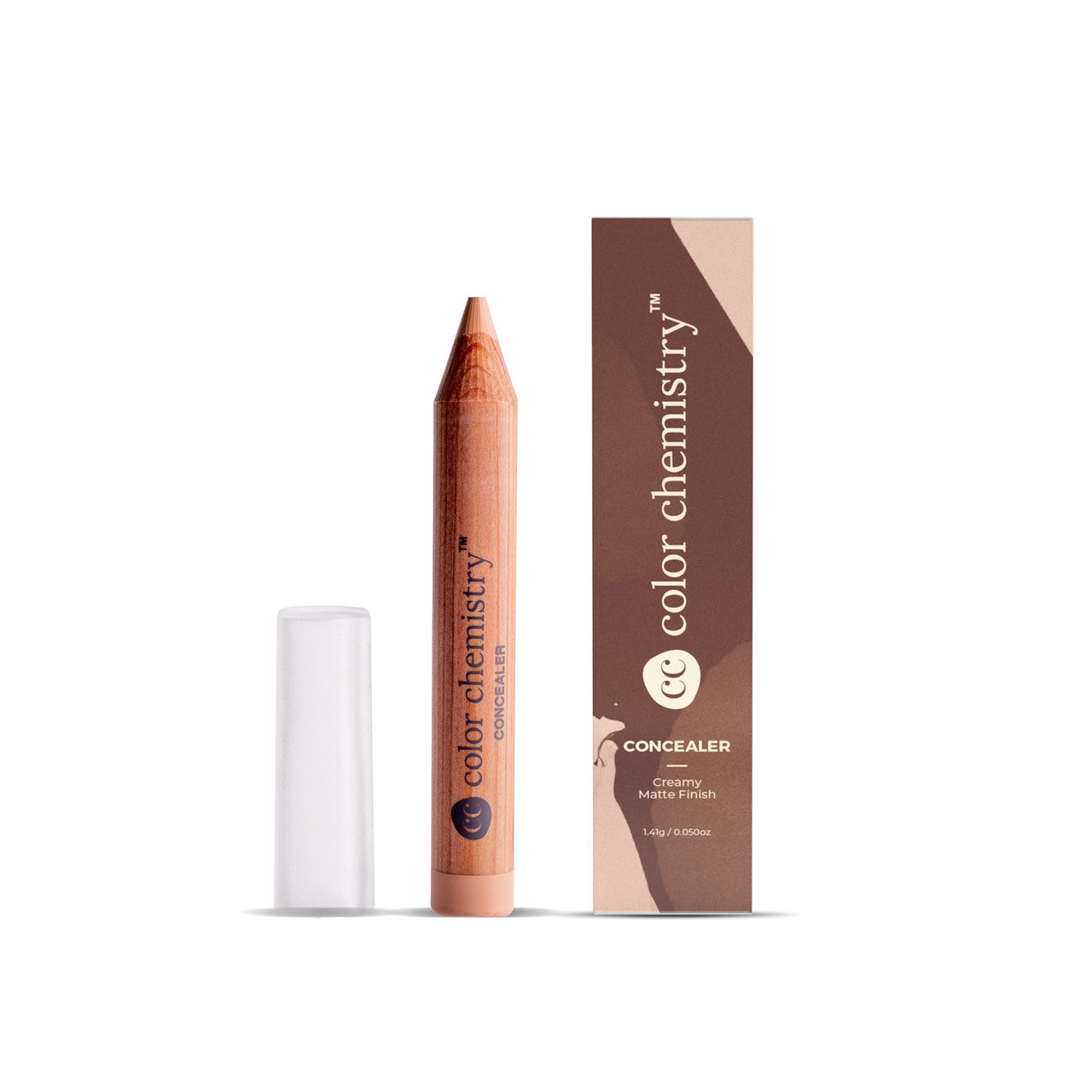 Color Chemistry Concealer, Meadow CO04, 2.49 g | Creamy Matte Finish with Buildable Medium to High Coverage | Long-Lasting, Natural Ingredients & Easy to Apply | Ultra Smooth Texture Blends Seamlessly to Conceal Redness, Blemishes & Even Out Skin Tone | P