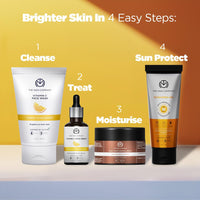 The Man Company Vitamin C Face Wash (Buy 1 Get 1 FREE) with Turmeric and Moringa | Paraben Free - 100ml