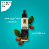 Pilgrim Amazonian Patu? & Hyaluronic Acid Smoothening Hair Serum For Dry & Frizzy Hair, Serum For Hair Smoothening, Hydrates & Detangles, Smoothens Rough Ends, Hair Serum For Unisex, 100ml
