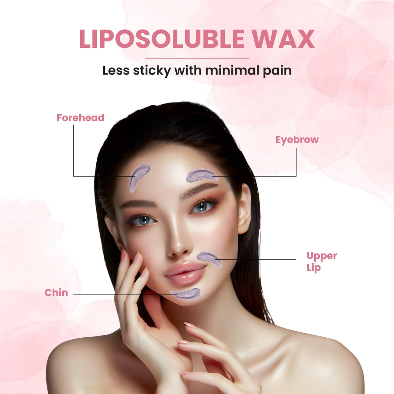 Urban Yog Brazilian Beans Wax, Face Wax/Katori Wax for Women (100g) | India’s 1st Liposoluble Stripless Wax | Pan with Handle & Spatula | Natural Ingredients | For Upper Lips, Chin, Cheeks & Hairline