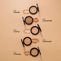 Pilgrim Ivory-05 Matte Finish Compact Powder SPF 25 Absorbs Oil, Conceals & Gives Radiant Skin