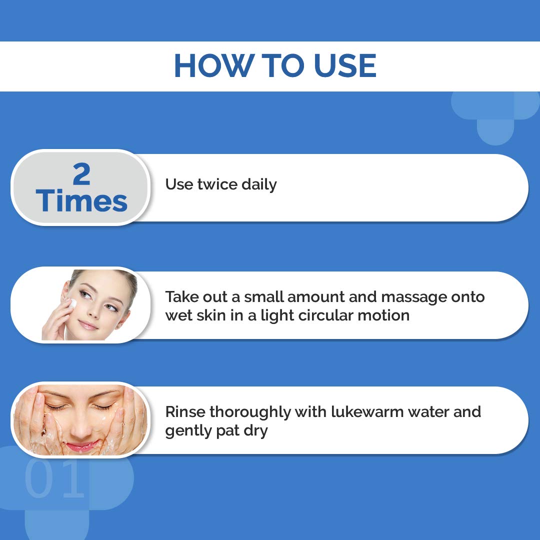 The Derma Co Creamy Cleanser for Sensitive Skin | 100 ml