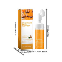 Luxenwell Kojic Acid Face Wash,Turmeric Facial Cleanser, Turmeric Foaming Cleanser for All Skin Types