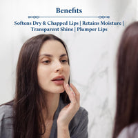 Blue Nectar Shubhr Coffee Lip Balm with Ghee for dryness and lips brightening |100% Ayurvedic|Paraben & Sulphate Free| (10g, 10 Herbs)
