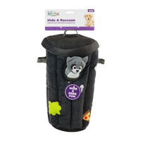 Outward Hound Hide A Raccoon Plush Dog Toy Puzzle