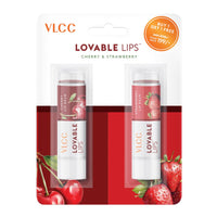 VLCC Roll On Lip Balm - Strawberry + Cherry - 4.5g + 4.5g | | SPF Protection | Infused with Jojoba Oil, Shea Butter, and Vitamin E for Soft, Nourished Lips