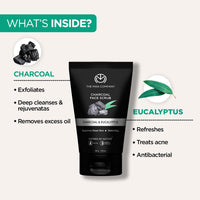 The Man Company Face Cleanser Kit (Charcoal Peel Off+ Charcoal face wash + Charcoal Scrub) - Pack of 3