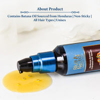 Blue Nectar Batana Hair Serum for Fuller & Thicker Hair | Plant Based Alternate to Redensyl | Advanced Hair Growth Serum for Dry & Frizzy Hair | Hair Moisturizer for Women & Men (18 Herbs, 50ml)