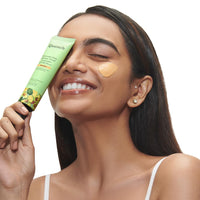 QUENCH BOTANICS Quench Daily Defense Tinted Sunscreen Spf 50 Pa+++ For Glowing Skin With Avocado & 2% Niacinamide Blue Light Protection Satin-Matte Finish Made In Korea Medium, 50Ml | For Normal Skin