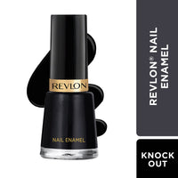 REVLON Nail Enamel & Nail Enamel Opaque Finish - Knock Out Combo, 8 Ml