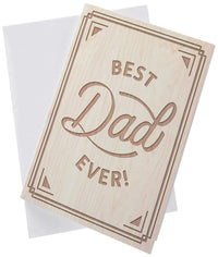 .com Gift Card in a Father's  Day Greeting Card (Various Designs) 0 Best Dad Ever Greeting Card