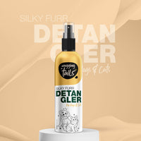 Wagging Tails Silky Furr Detangler 200ml for Dogs & Cats | Removes Knots, Tangles & Dematting | Promotes Silky, Shiny Coat | Maintains Coat Health | Improves Appearance | Easy to Use