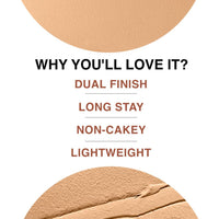 Lakmé 9To5 Double Duty Dual Finish Natural Compact Full Powder For All Skin Types, 9G, 1 Count