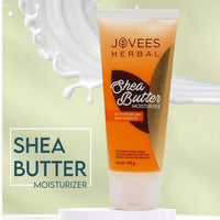 Jovees Herbal Orange Peel Soap (100g) + Henna & Ginseng Anti Hair Loss Shampoo (300ml) + Shea butter Moisturiser (100g) + Papaya Face wash (120ml) Set Of 4
