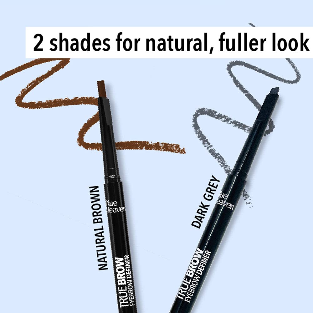 Blue Heaven True Brow Eyebrow Definer, Black, 0.30gm