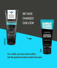 Bombay Shaving Company Charcoal Face Wash, Fights Pollution and Acne, Oil Control For Men & Women - 100g