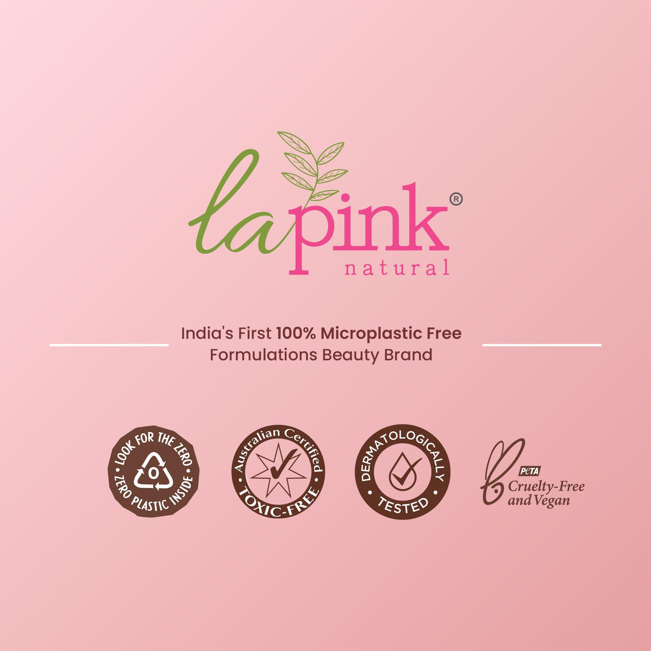 La Pink Vanilla Tinted Lip Balm | With Shea & Kokum Butter | Deep Nourishment & Hydration | Soft & Smooth Lips | 100% Microplastic-Free | 15g