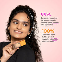 TYPE BEAUTY INC. Calm On Long Lasting Foundation with 12-Hr Wear | Soothing Oat & Amino Acids | Blendable Foundation For Makeup | Light Coverage for a Flawless Look | For Women - Cookie (220) | 20 ml