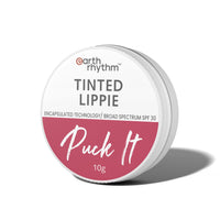 Earth Rhythm Lip and Cheek Tint Tinted Lippie with SPF 30 - Lady Bug, Blush for Women With Shea Butter & Almond Oil, Chemical & Paraben free - 10g