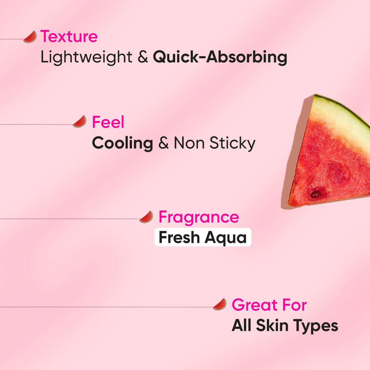 Dot & Key Watermelon Cooling Underarm Roll On | Odour & Sweat Controls | 4% AHA + BHA | Fresh Aqua Fragrance | Gently Exfoliates & Smooths Skin | For Men & Women | 50ml