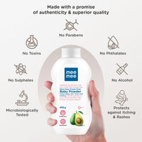 Mee Mee Baby Talcum Powder, Dermatologically Tested, Fresh Feel (400g/Single Pack)