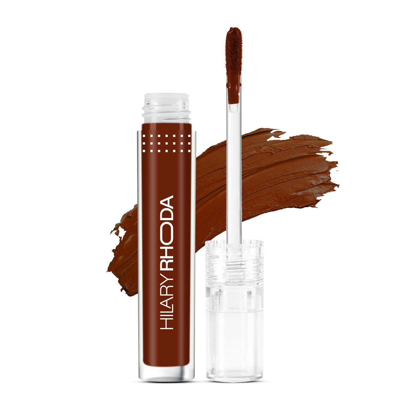 Hilary Rhoda Power Of Matte Liquid Lipstick | Buildable Colour | Long Lasting & Matte Finish | Lightweight & Non-Drying Formula | Smudge Proof & Non-Transferable | 3ml (Sweet Almond - Shade 18)