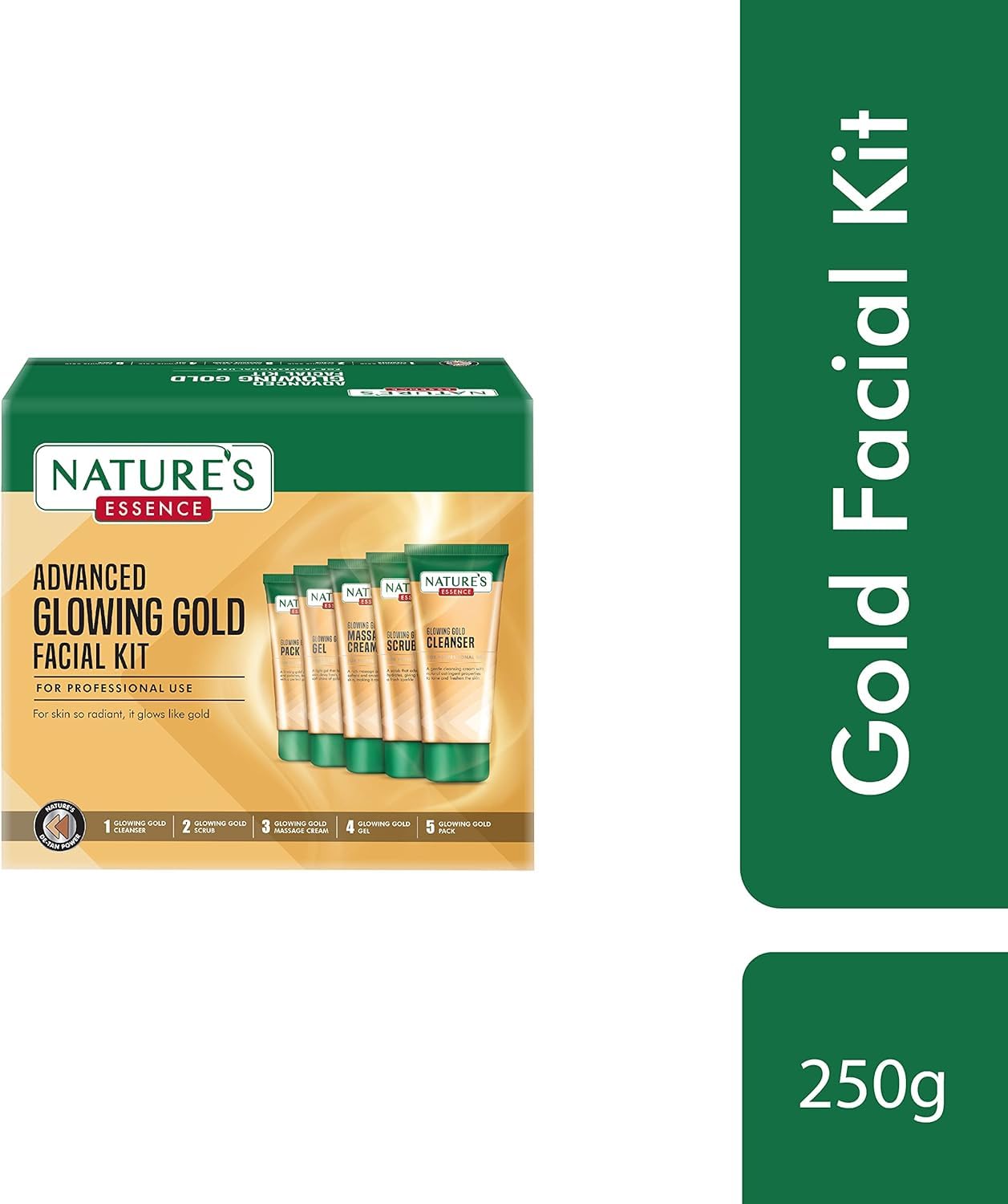NATURES ESSENCE RAVISHING GOLD KIT, 170 GMS with Free 25% Extra