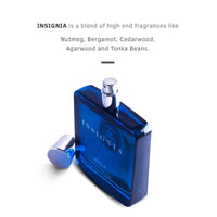 Ustraa Gift for Men - Insignia - Perfume for Men -(100ml) | Scent of Royalty with Rich, Intense Mix of Masculine Fragrances | Spicy Opening Notes, Woody Heart Notes, Fragrant, Musky Base Notes