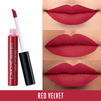 Lakmé Liquid Lipstick Pink Glam,Red Velvet (Matte)