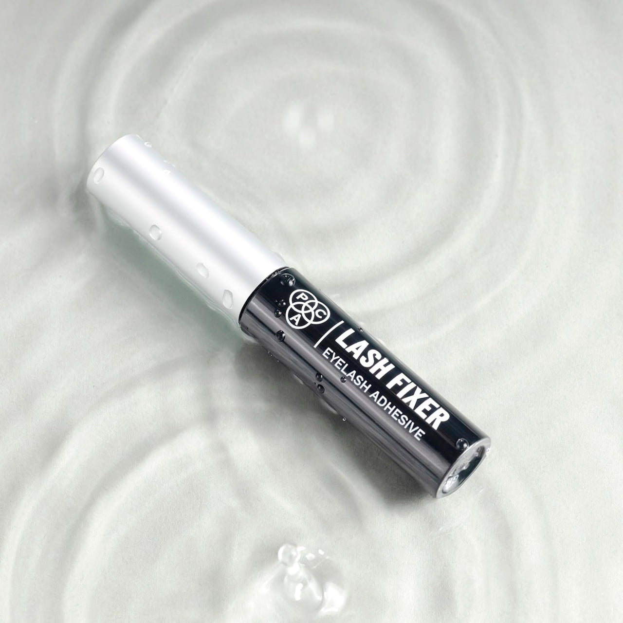 PAC Lash Fixer (Eyelash Adhesive) - Black | Waterproof & Quick-dry Invisible Eye Lash Glue Works with Synthetic & natural fiber Lashes | Non-Toxic & Non-allergic for All Skin Types