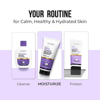 Dr. Sheth's Oats & Ceramide Sensitive Skin Moisturizer | Oil-Free | 1% Oats Complex & 1% Ceramide Complex | Soothes & Reduces Irritation | Strengthens Skin Barrier | Light Weight, Non-Sticky | Men & Women | 100 g