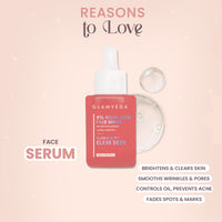 Glamveda 2% Kojic Acid Trio Facewash, Serum & Cream With Pouch – Brightening, Hydrating & Acne Scar Treatment | Fades Dark Spot |, Evens Tone & Promotes Clear and Glowing Skin