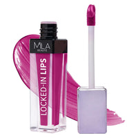 Mila Beauté Locked In Lips Transfer Proof Liquid Lipstick | Lasts Upto 12 Hrs. | Highly Pigmented and Hydrating | Transfer Proof Formula with Hyaluronic Acid | Smooth Glide Application - (Pink Cola, 4.5 ml)