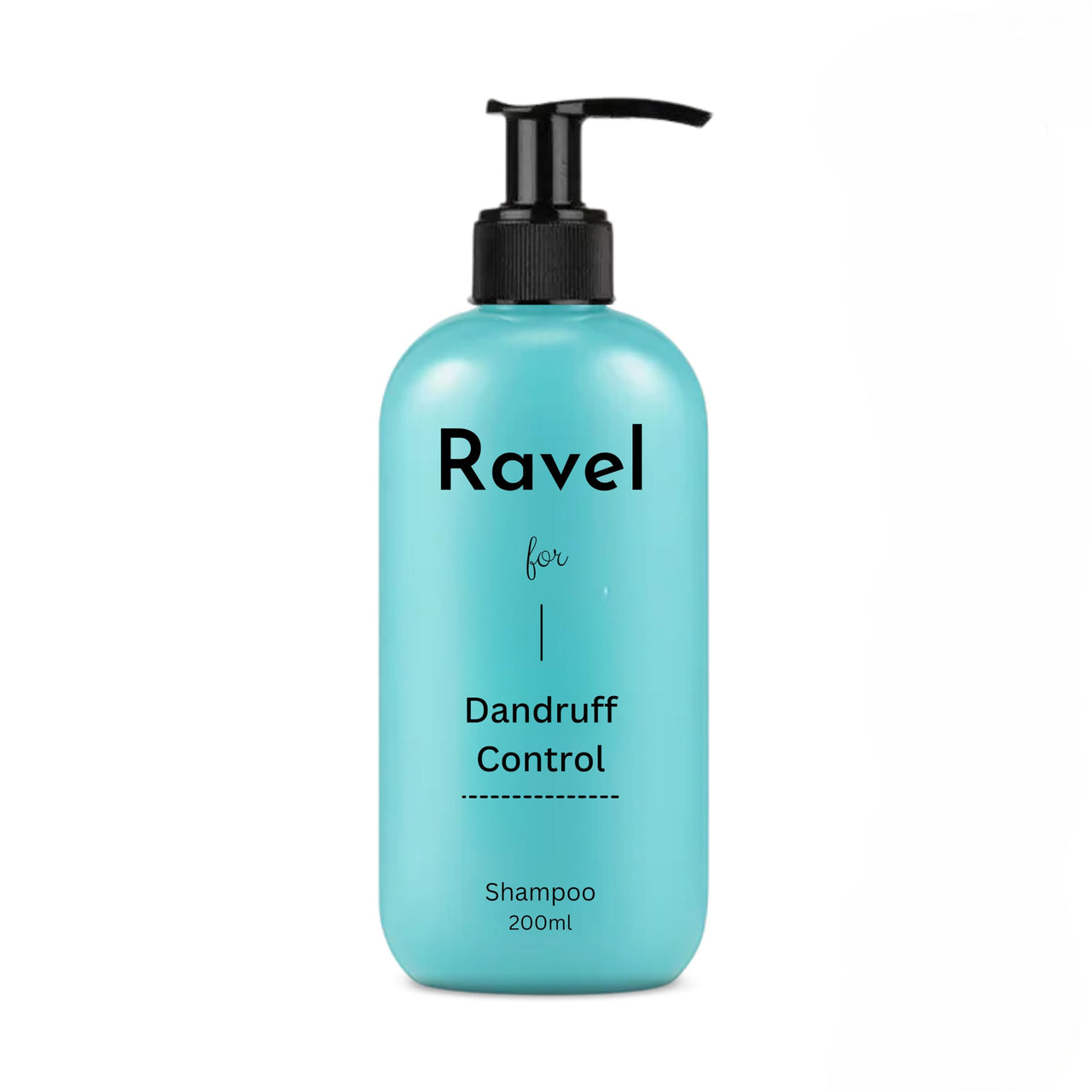 Ravel Anti-Dandruff Shampoo, Fights Flakes & Soothes Scalp Irritation, Reduces Itchiness & Prevents Dandruff, For All Hair Types, Men & Women - 200ml