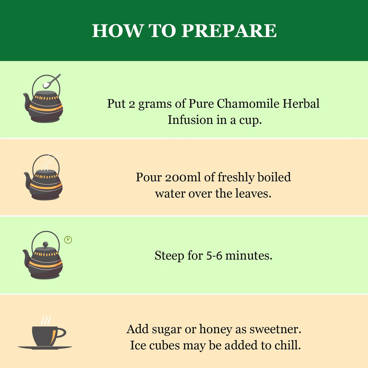 Golden Tips Chamomile Herbal Infusion Tea, Calming & Aromatic Loose Leaf Herbal Tea in Elegant Tin Can, Perfect for Relaxation & Well-Being (75 Gram - 37 Cups)