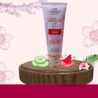 Pure Aatman WaterMelon & Cucumber Dew Proctection Sunblock Sunscreen SPF 40 PA+++ | Best for Anti-Aging & Glowy Skin| Non-greasy & Zero White Cast | 100gm