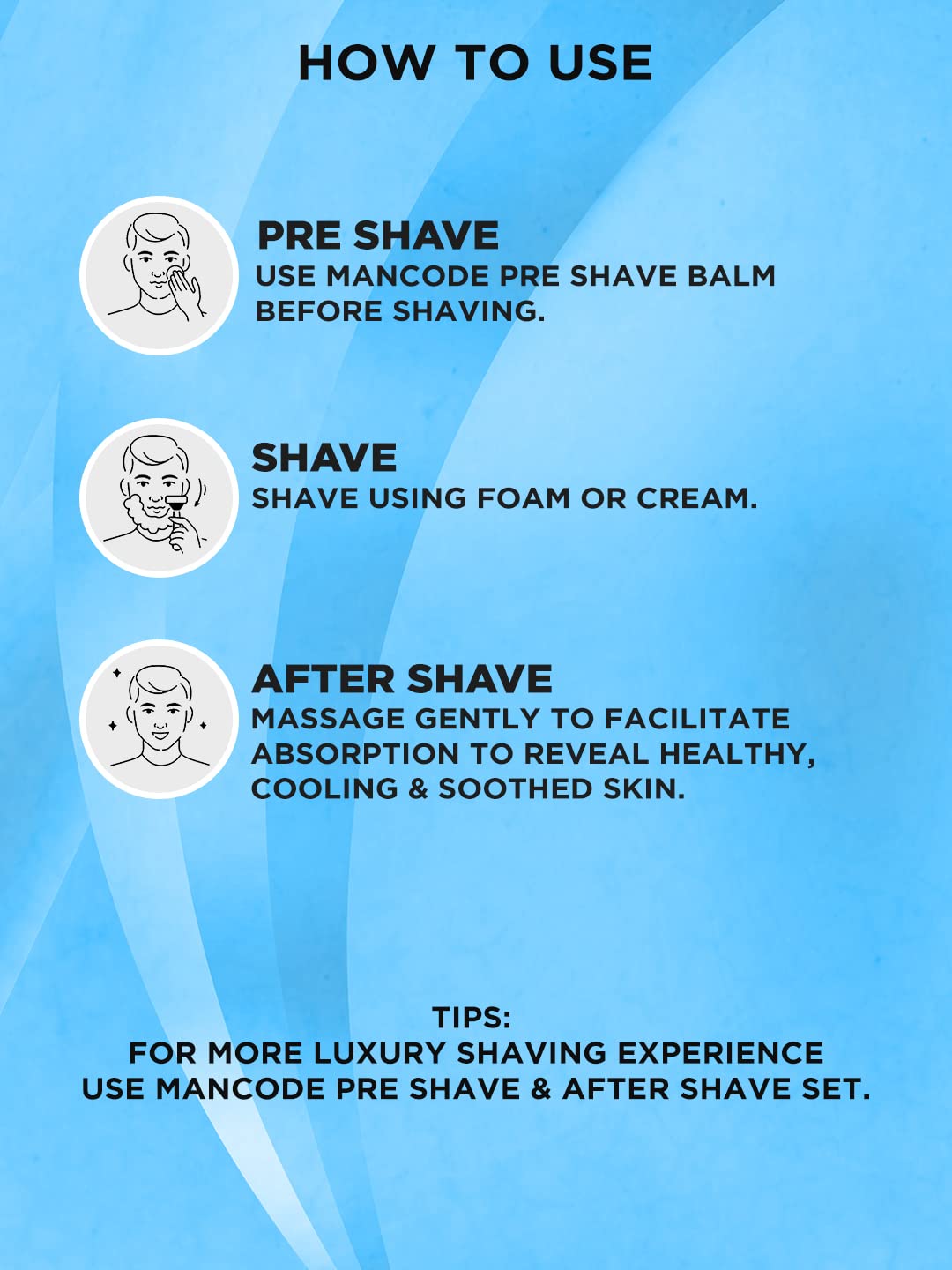 Mancode Fitkari After Shave Gel Cool for Men | Post Shave Gel | Treats Aftershave Cuts; Wounds; Razor Burn | Skin Irritation | Refreshing Aqua Fragrance | Alcohol Free After Shave 100gm (Pack of 1)