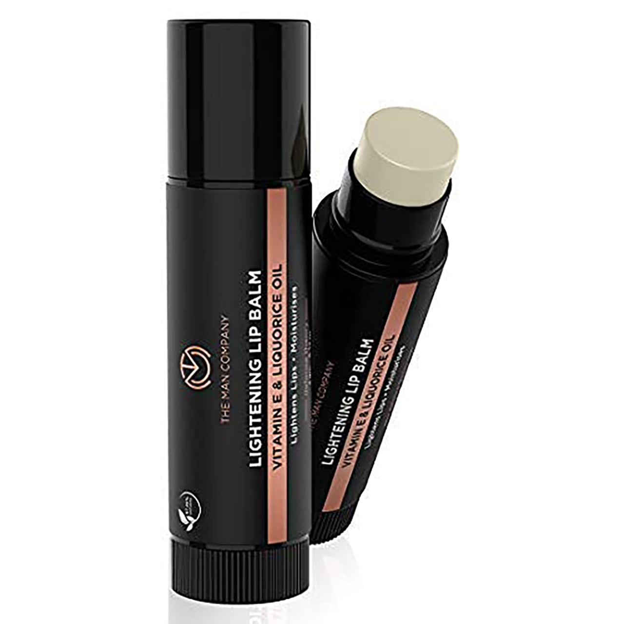 The Man Company Lip Care Combo With Lip Scrub & Lip Balm For Dry & Chapped Lips | Lightening & Brightening Dark Lips | For Soft, Supple & Damaged Lips - 14Gm, White
