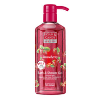 Bryan & Candy Shower Gel with Aloe Vera. Gentle, Moisturizing Body Wash for Soft, Supple Skin (Strawberry Shower Gel, 500ml)