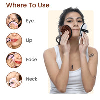 Earth Rhythm Matcha Cleansing Balm & Cleansing Pad, Easily Removes Stubborn Face & Eye Makeup - 50 gm
