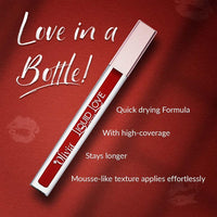 Oliva Liquid Lipstick, 12HR Long-lasting Matte Lipstick, Non Transfer, High Coverage, Water & Smudge Proof, Light Weight & Cruelty-Free - 2ml (Rebel Red 5)