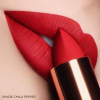 Just Herbs Matte Lipstick, Hydrating Nourishing and Liquid Waterproof Long Stay Relaxed Matte Bullet Lipsticks for Women 4.2 gm (Chilli Pepper)
