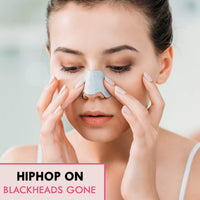 HipHop Skincare Cleansing Charcoal Nose Strips for Women - Blackhead Remover & Pore Cleanser (3 Strips)
