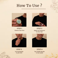 Mellow Herbal Lip Treatment with Almond Oil & Jasad Bhasma for Moisturize & Nourish Dry & Chapped Lips, Ayurvedic Balm for Men & Women, Paraben Free [Cream - 12 Gm]