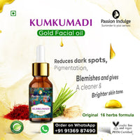 Passion Indulge Offers Buy Kumkumadi Facial Oil and Get Passion Eye Serum Free Worth Rs 480 Combo Pack For Glowing, Shine & Bright Skin