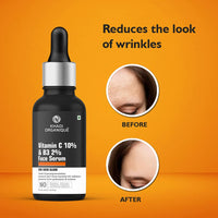 Khadi Organique Vitamin C 10% & B3 2% Face Serum for glowing skin, 30Ml
