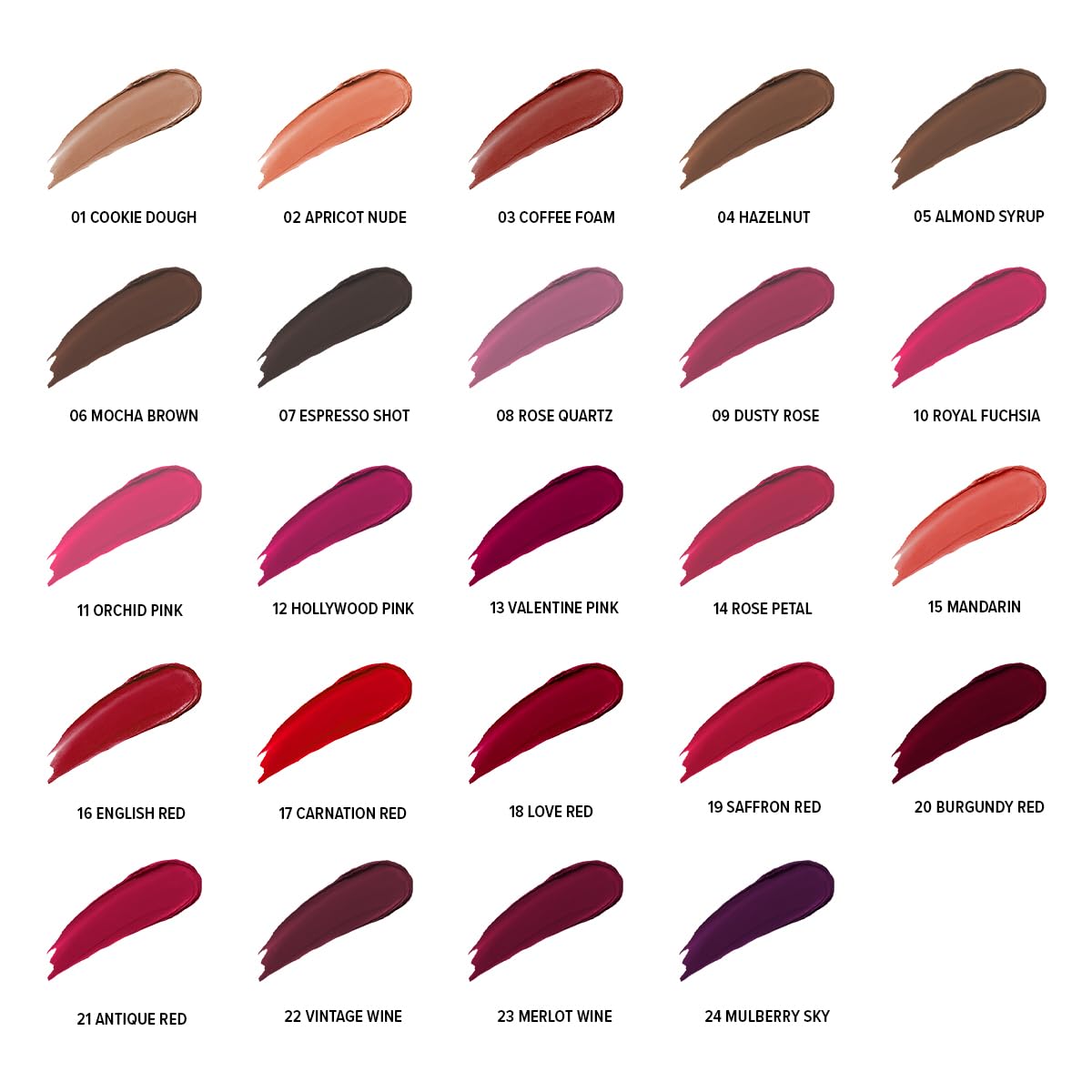 Mila Beauté Real Matte Lipstick | Enriched With Rosehip Extract | Ultra Matte Finish & Long Lasting I Single Swipe, Lightweight & Comfortable - 12-HOLLYWOOD PINK