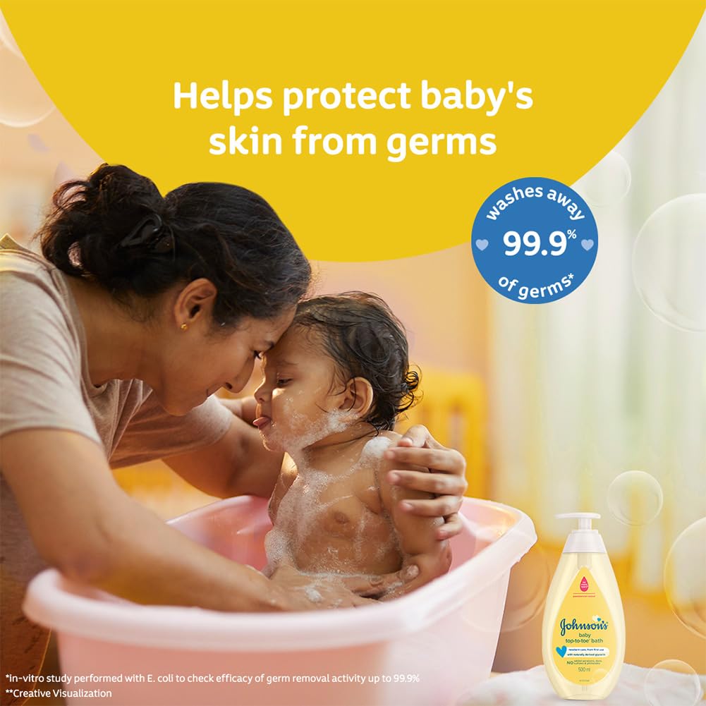 Johnson's Baby Top to Toe Baby Bath 200ml