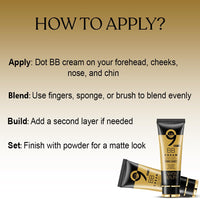 Lakyou Beauty 9in1 BB Cream | Waterproof | Very Light | Long Lasting | Long Lasting | 24hrs Hydration Even Skin Tone | SPF 15 | Shade-02(Soft Ivory) | Pack Of 2
