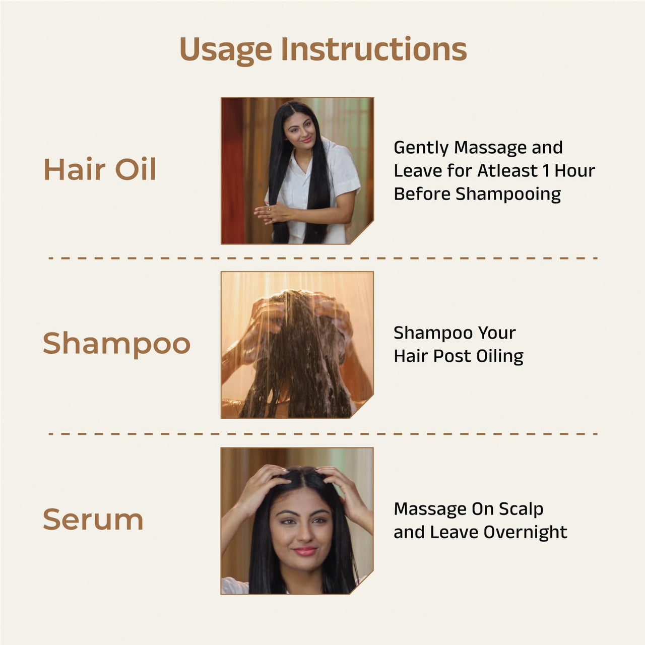 Vedix Customized Dandruff Care Regimen For Dry Hair - Oily Scalp & Straight Hair-3 Product Kit-Shampoo, Hair Oil, Nuyantra Pro Hair Growth Serum